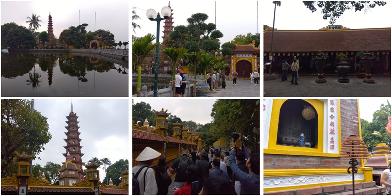 太陽先生の「ぶらSUN歩」 2026年 ハノイ編　タイ湖（西湖）からチャンクオック寺（鎮国寺）へ2