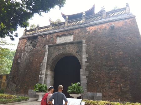 太陽先生の「ぶらSUN歩」 2026年 ハノイ編　バック門（正北門）